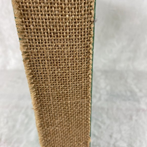 Rustic Farmhouse "When all else fails..Hug the Dog" picture frame burlap edges - Picture 3 of 9